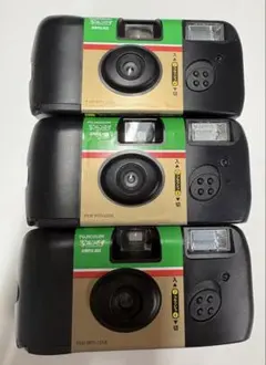 【使用済み】写ルンです　使い捨てカメラ　使用済み３個セットのサムネイル