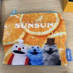 パペットスンスン バラエティーコレクション スクエアポーチB