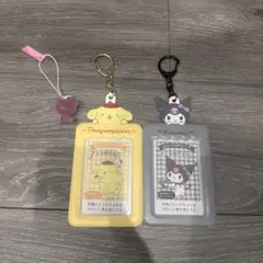 サンリオ　ポムポムプリン　クロミ　トレカケース