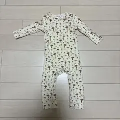 petitpiao きのこ柄　ロンパース
