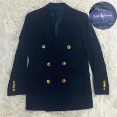 ラルフローレン ジャケット　紺ブレ 金ボタン ブレザー　ネイビー
