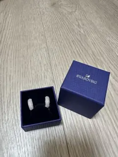 ☆SWAROVSKIスワロフスキー ピアス【片耳用】パヴェ クリアスワロ