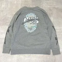 90s 00s PIKO トレーナー スウェット【M】バックプリント y2k