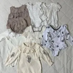 ベビー服50 60 70 7着まとめ売り　春夏服　バースデイ