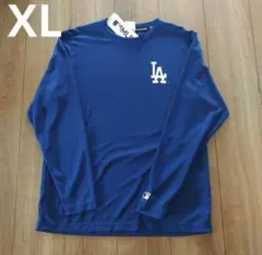 MLB ロサンゼルス・ドジャース 長袖カットソー　メッシュ　ロンT XLのサムネイル