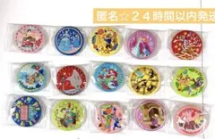 ディズニー　刺繍缶バッジ　コンプリート　15種