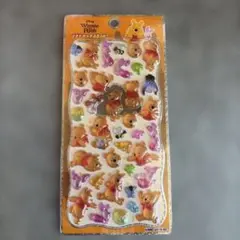 正規品 プチドロップステッカー プーさん