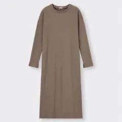 GU リブIラインワンピース　XL