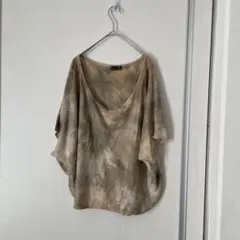 goa 半袖Tシャツ ムラ染め ドルマンスリーブのサムネイル