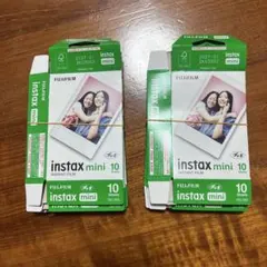 チェキフィルム instax mini 10枚入空き箱 20箱