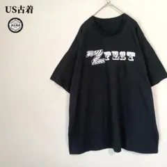 US古着　Tシャツ　USA直輸入　バンド　ロック　両面プリント　黒　ブラック