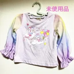 未使用　アンパンマン　ドキンちゃん　コキンちゃん　長袖　レインボーチュール　90