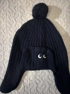 UNIQLO ANYA HINDMARCH ネイビー ニット帽 M/L