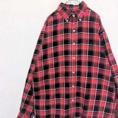 90s ラルフローレン BLAIRE BDシャツ ポニー刺繍 ML相当 US古着