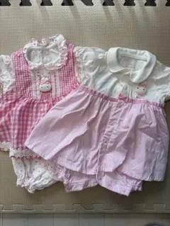 mezzopiano 立体うさぎ ベビー服 2点セット