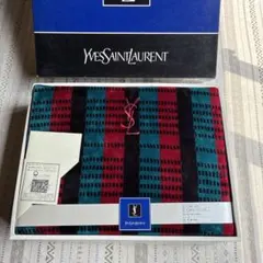 新品未使用 YSL イヴサンローラン 綿毛布 パフケットのサムネイル