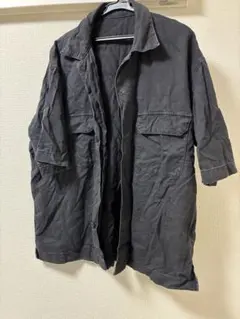 GU デニムシャツ オーバサイズ