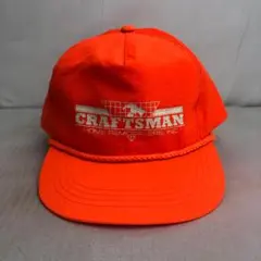 【USA古着】CRAFTSMAN アメリカ企業 ビンテージ ナイロン キャップ
