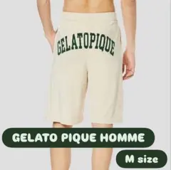 ジェラートピケオム ジャガード ハーフパンツ 半ズボン メンズ Ｍサイズ