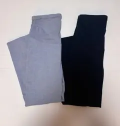 UNIQLO マタニティスマートアンクルパンツ　Lサイズ 2色セット