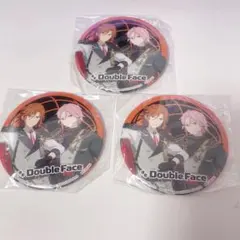 DoubleFace 缶バッジ