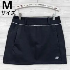 231 New Balance ゴルフスカート 裏起毛 黒 サイズ1 M