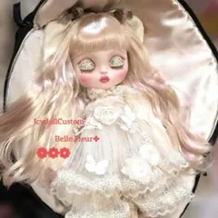 アイシードールカスタム色白さん♡　ネオブライスサイズ本体のみ　リボン付き