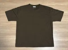 WOOL LABO Tシャツ ダークブラウンLサイズのサムネイル