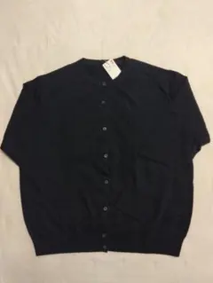 ユニクロ　UNIQLO　UVカット　カーディガン　ネイビー　3XL