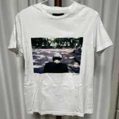 RAGEBLUE 写真プリント Tシャツ ホワイト