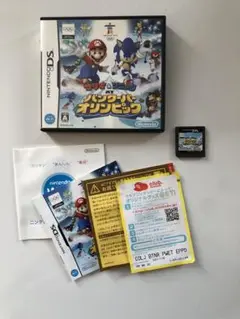任天堂 DS マリオ＆ソニック AT バンクーバーオリンピック ソフト