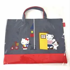 新品】ファミリア キティ デニムバッグ トートバッグ - メルカリ