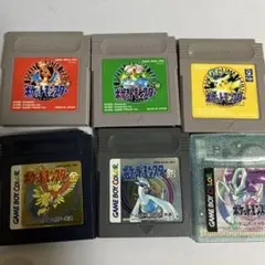 ポケットモンスター ゲームソフト 6本セット
