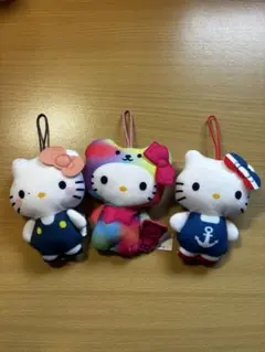 ハローキティ ぬいぐるみ 3体セット