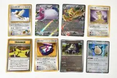ポケモンカード旧裏付 8枚セット ロケット団のペルシアンex・旧裏ニャースなど！