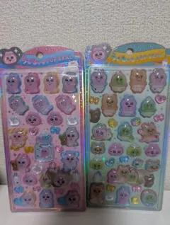 ま*ク様 うるちゅるポップシール　おぱんちゅうさぎセット