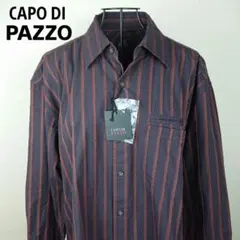 ★未使用品★ CAPO DI PAZZO メンズ 長袖コットンシャツ Ｌのサムネイル