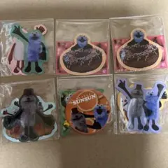 パペットスンスン　ラムネ　ステッカー　シール　セット