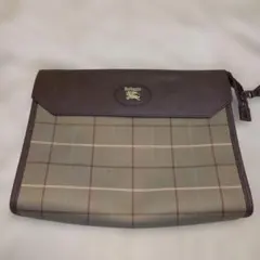 ヴィンテージ BURBERRYs セカンドバッグ クラッチバッグ