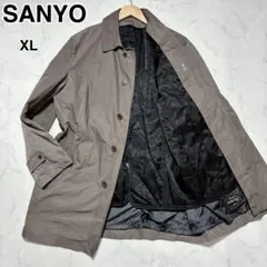 美品/XL✨SANYO サンヨー GORE-TEX ステンカラーコート グレー系
