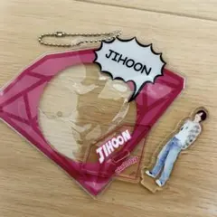 TREASURE ジフン アクスタ 缶バッジケース