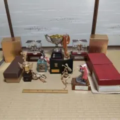 久留米テニスクラブ　優勝トロフィー　6個セット 久留米テニスクラブ 優勝トロフィー 6個セット | Mercari