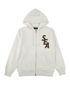新品未使用　WIND AND SEA DOT SEA ジップ パーカー L 白のサムネイル