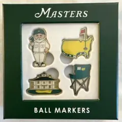 Niss様専用　MASTERS GNOMEボールマーカー 4 個セットのサムネイル