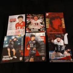 小川智大トレカ男子バレーボール6枚セット