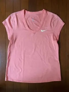 Nike Dri-FIT ピンク Vネック Tシャツ Mのサムネイル