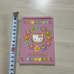 サンリオ　キティ　ノート　シール付き　平成レトロ
