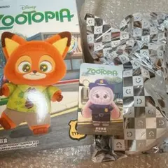 MINISO ズートピア ぬいぐるみペンダント 警官ジュディ