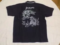 00s ROEN ロエン 初期 虎刺繍Japanスカルワッペン スカ半袖シャツ