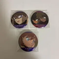 名探偵コナン 灰原哀 ホログラム缶バッジ
